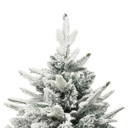 Künstlicher vorbeleuchteter Weihnachtsbaum mit Kugelset Grün