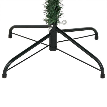 Künstlicher schwenkbarer Weihnachtsbaum mit flockigem Schnee