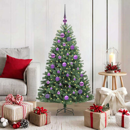Künstlicher klappbarer Weihnachtsbaum Grün 120 cm