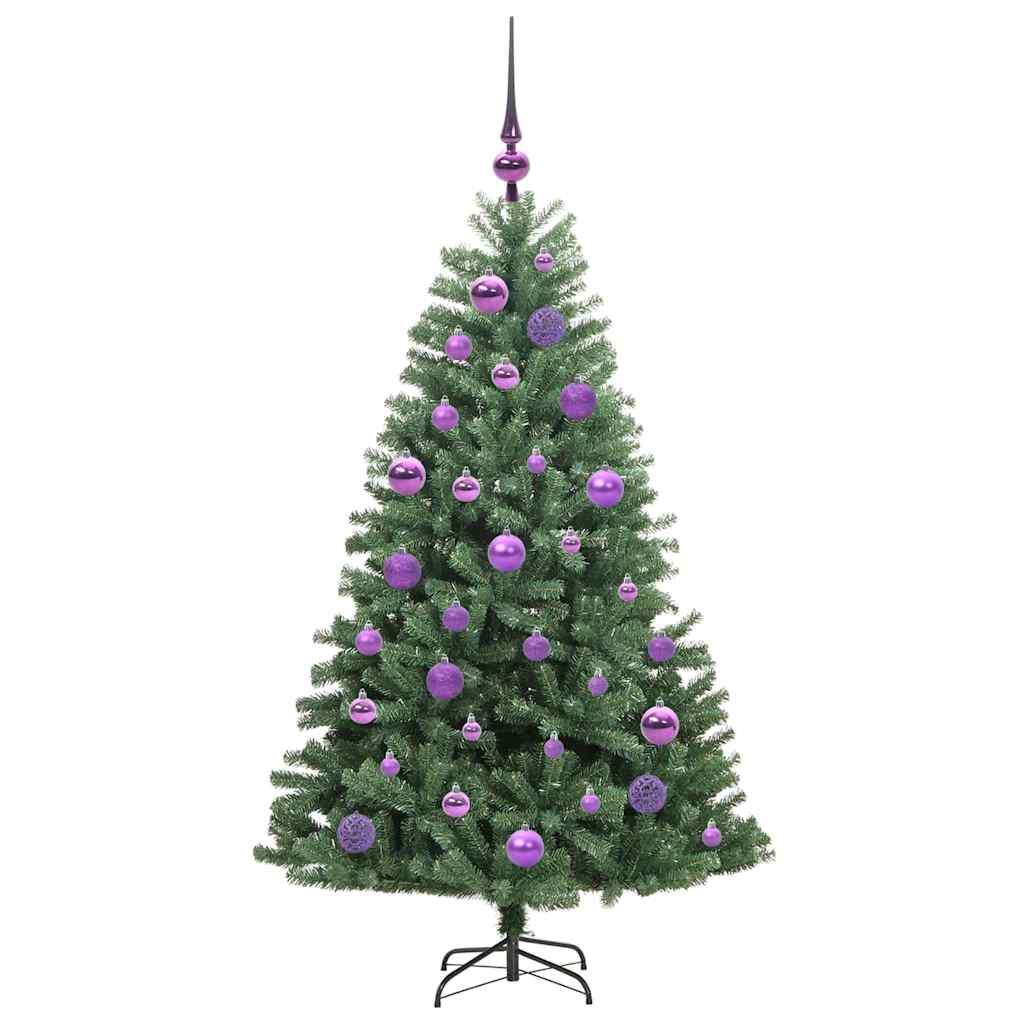 Künstlicher klappbarer Weihnachtsbaum Grün 120 cm