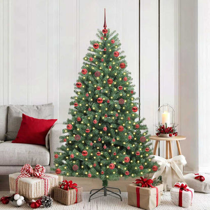 Künstlicher klappbarer Weihnachtsbaum Grün 180 cm