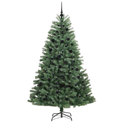 Künstlicher klappbarer Weihnachtsbaum Grün 210 cm