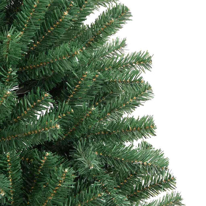 Künstlicher klappbarer Weihnachtsbaum Grün 210 cm