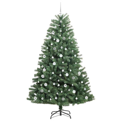 Künstlicher klappbarer Weihnachtsbaum Grün 210 cm