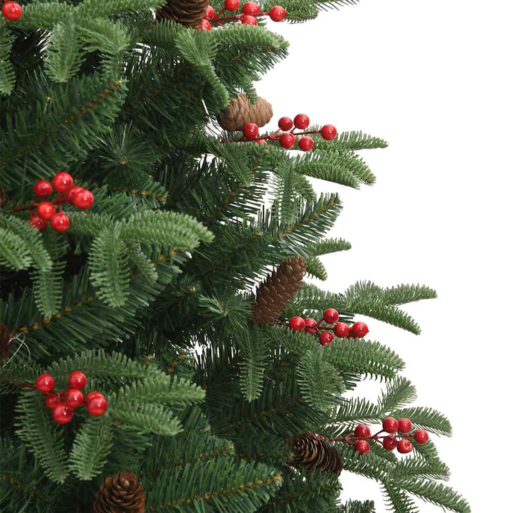 Künstlicher Weihnachtsbaum mit 300 LEDs Grün 210 cm