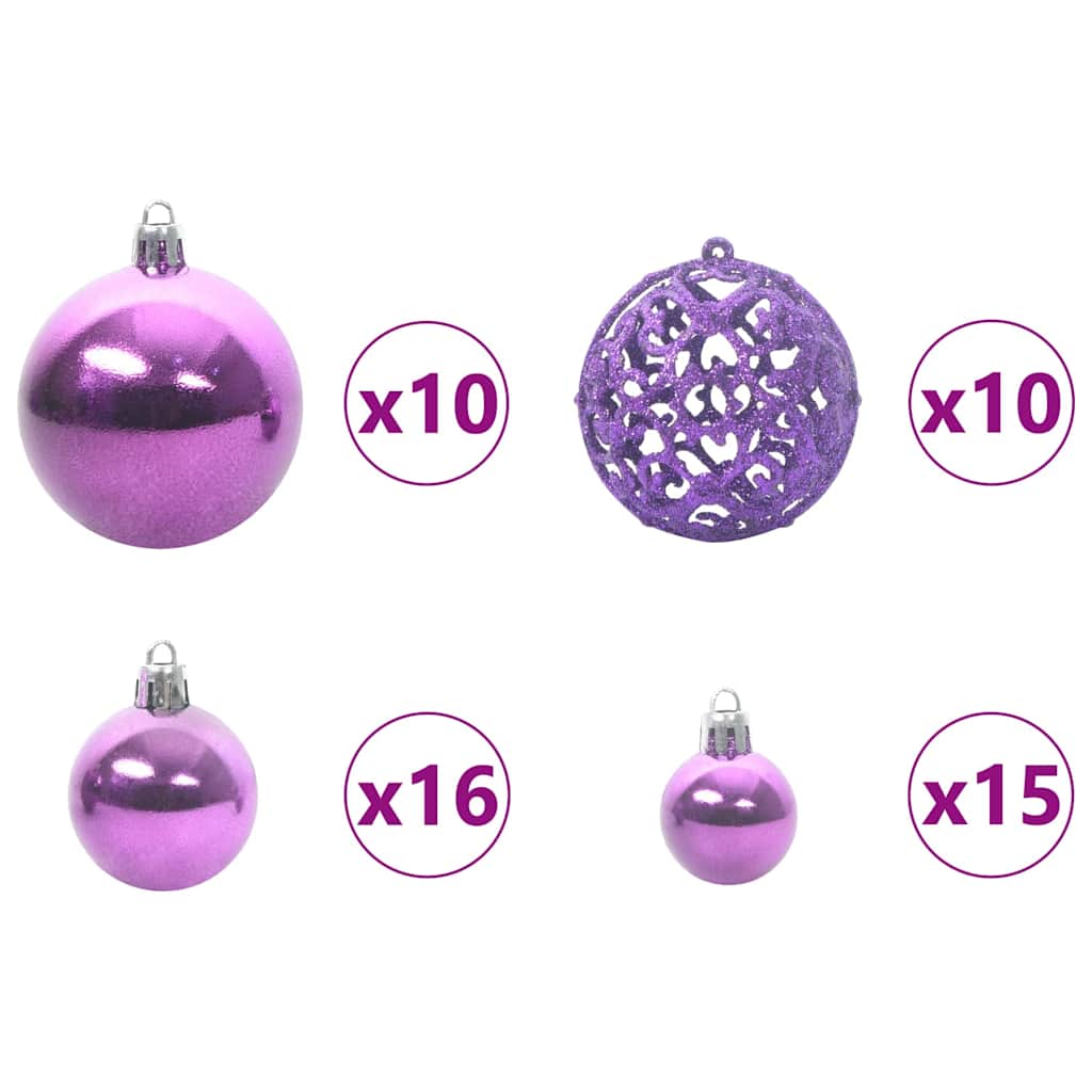Künstlicher Weihnachtsbaum mit 300 LEDs Grün 210 cm