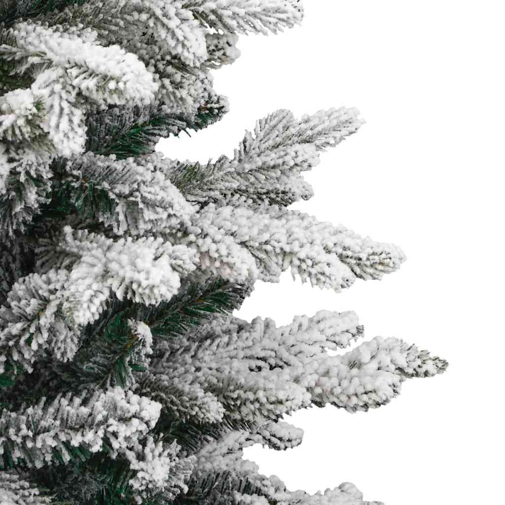 Künstlicher klappbarer Weihnachtsbaum Weiß 150 cm PE und PVC
