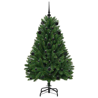 Künstlicher Weihnachtsbaum 150 cm 150 LEDs Warmes Weiß Grün