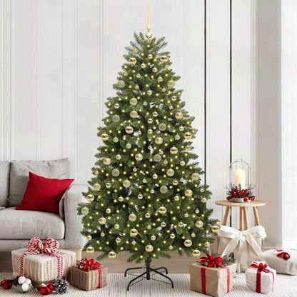Künstlicher klappbarer Weihnachtsbaum 210 cm 300 LEDs
