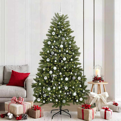 Künstlicher klappbarer Weihnachtsbaum 210 cm 300 LEDs