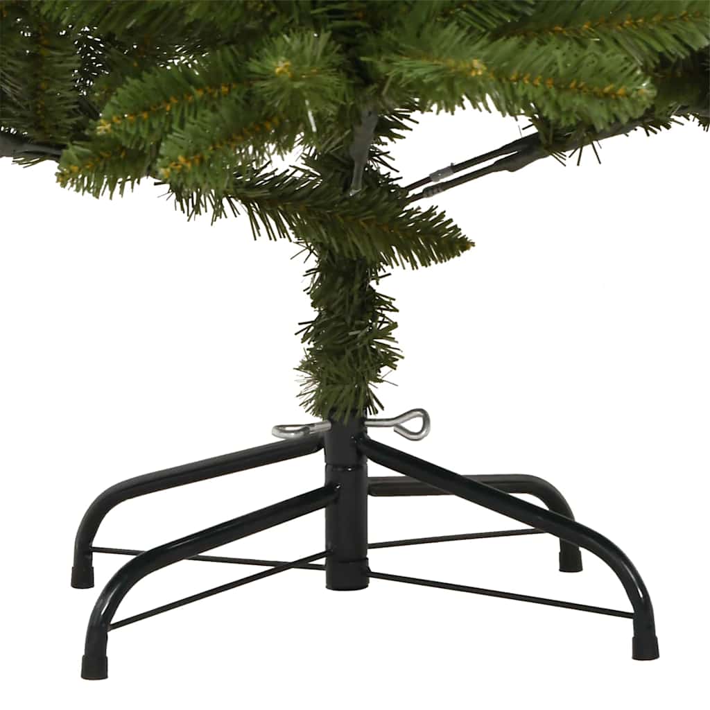 Künstlicher Weihnachtsbaum 240 cm 300 LEDs Warmes Weiß Grün