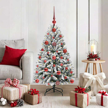 Künstlicher Weihnachtsbaum 120 cm 150 LEDs Warmes Weiß