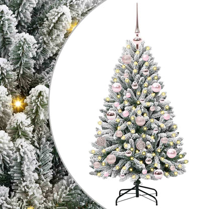 Künstlicher Weihnachtsbaum 120 cm 150 LEDs Warmes Weiß