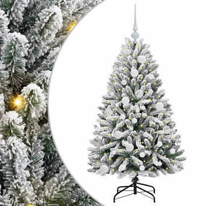 Künstlicher Weihnachtsbaum 120 cm 150 LEDs Warmes Weiß