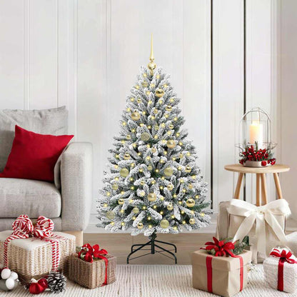 Künstlicher Weihnachtsbaum 120 cm 150 LEDs Warmes Weiß