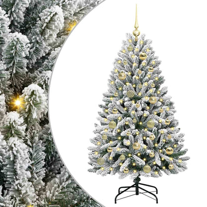 Künstlicher Weihnachtsbaum 120 cm 150 LEDs Warmes Weiß