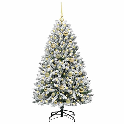 Künstlicher Weihnachtsbaum 120 cm 150 LEDs Warmes Weiß