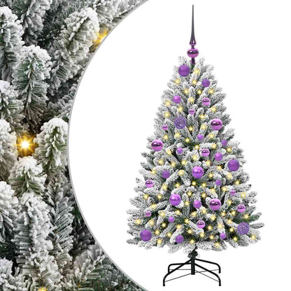 Künstlicher Weihnachtsbaum 120 cm 150 LEDs Warmes Weiß