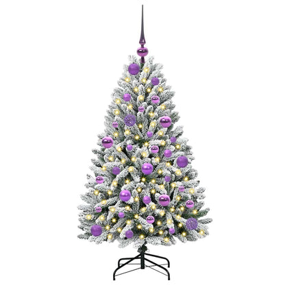 Künstlicher Weihnachtsbaum 120 cm 150 LEDs Warmes Weiß