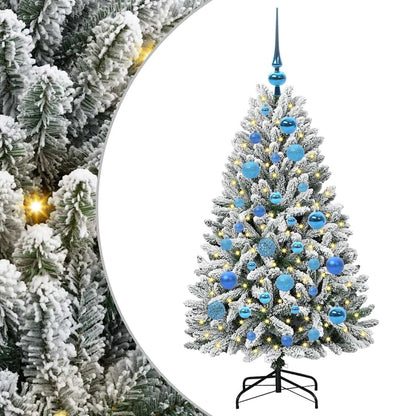 Künstlicher Weihnachtsbaum 120 cm 150 LEDs Warmes Weiß