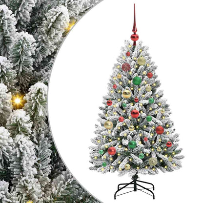 Künstlicher Weihnachtsbaum 120 cm 150 LEDs Warmes Weiß