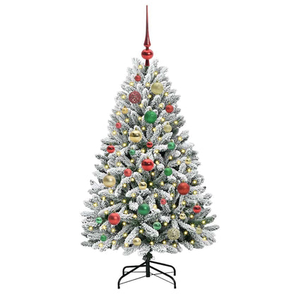 Künstlicher Weihnachtsbaum 120 cm 150 LEDs Warmes Weiß