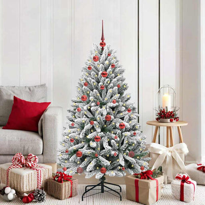 Künstlicher Weihnachtsbaum 150 cm 150 LEDs Warmes Weiß