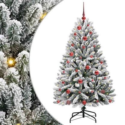 Künstlicher Weihnachtsbaum 150 cm 150 LEDs Warmes Weiß