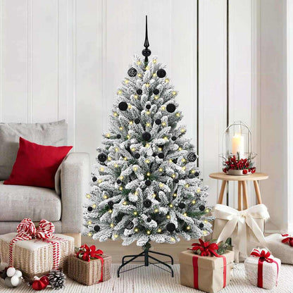 Künstlicher Weihnachtsbaum 150 cm 150 LEDs Warmes Weiß