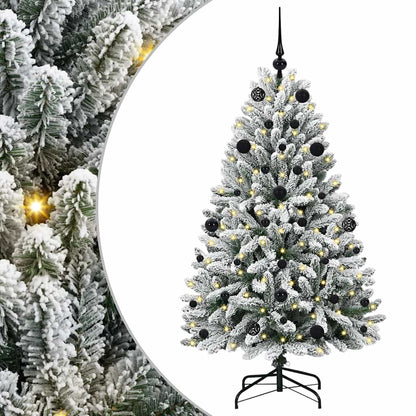 Künstlicher Weihnachtsbaum 150 cm 150 LEDs Warmes Weiß