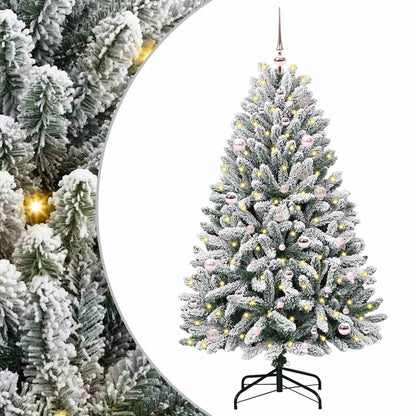 Künstlicher Weihnachtsbaum 150 cm 150 LEDs Warmes Weiß