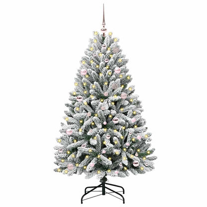 Künstlicher Weihnachtsbaum 150 cm 150 LEDs Warmes Weiß
