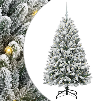 Künstlicher Weihnachtsbaum 150 cm 150 LEDs Warmes Weiß