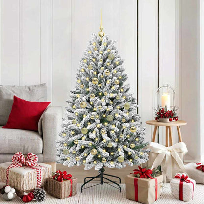 Künstlicher Weihnachtsbaum 150 cm 150 LEDs Warmes Weiß