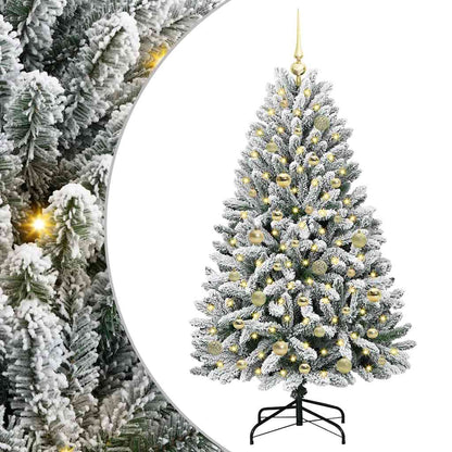 Künstlicher Weihnachtsbaum 150 cm 150 LEDs Warmes Weiß