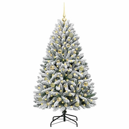 Künstlicher Weihnachtsbaum 150 cm 150 LEDs Warmes Weiß