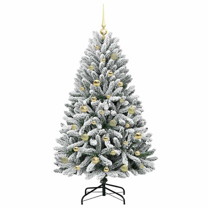 Künstlicher Weihnachtsbaum 150 cm 150 LEDs Warmes Weiß