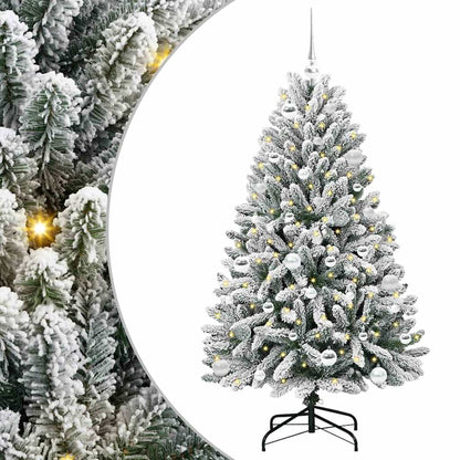 Künstlicher Weihnachtsbaum 150 cm 150 LEDs Warmes Weiß