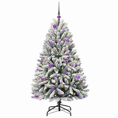 Künstlicher Weihnachtsbaum 150 cm 150 LEDs Warmes Weiß