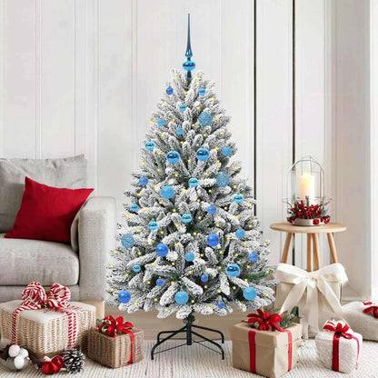 Künstlicher Weihnachtsbaum 150 cm 150 LEDs Warmes Weiß