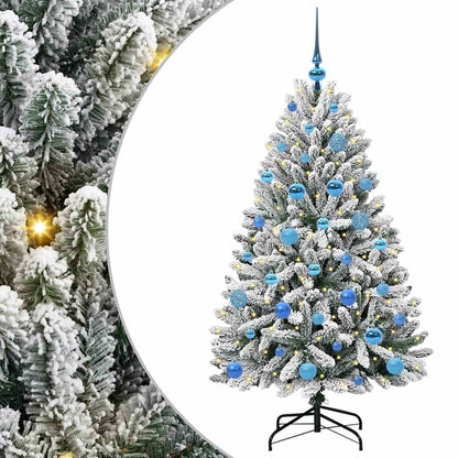Künstlicher Weihnachtsbaum 150 cm 150 LEDs Warmes Weiß