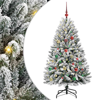 Künstlicher Weihnachtsbaum 150 cm 150 LEDs Warmes Weiß