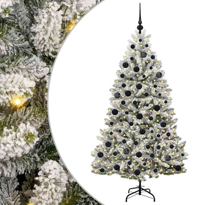 Künstlicher Weihnachtsbaum 180 cm 300 LEDs Warmes Weiß