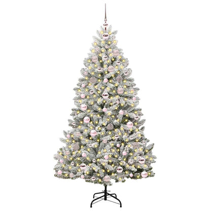 Künstlicher Weihnachtsbaum 180 cm 300 LEDs Warmes Weiß