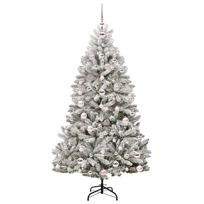 Künstlicher Weihnachtsbaum 180 cm 300 LEDs Warmes Weiß
