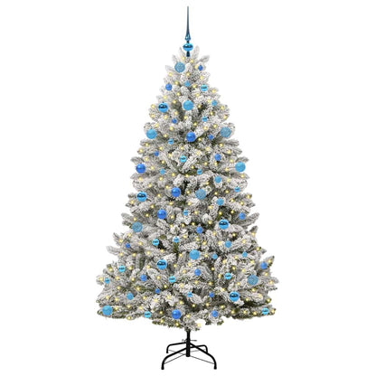 Künstlicher Weihnachtsbaum 180 cm 300 LEDs Warmes Weiß