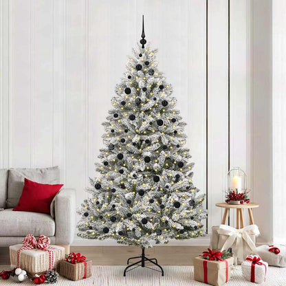 Künstlicher Weihnachtsbaum 210 cm 300 LEDs Warmes Weiß