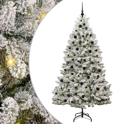 Künstlicher Weihnachtsbaum 210 cm 300 LEDs Warmes Weiß