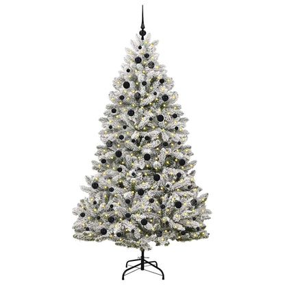 Künstlicher Weihnachtsbaum 210 cm 300 LEDs Warmes Weiß