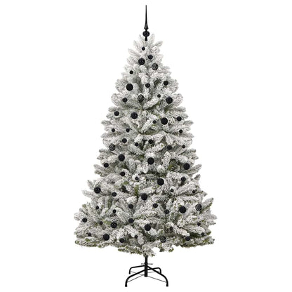 Künstlicher Weihnachtsbaum 210 cm 300 LEDs Warmes Weiß